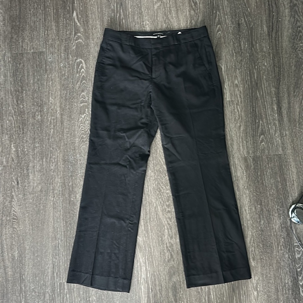 Banana Republic Black Dress Pants Straight Leg